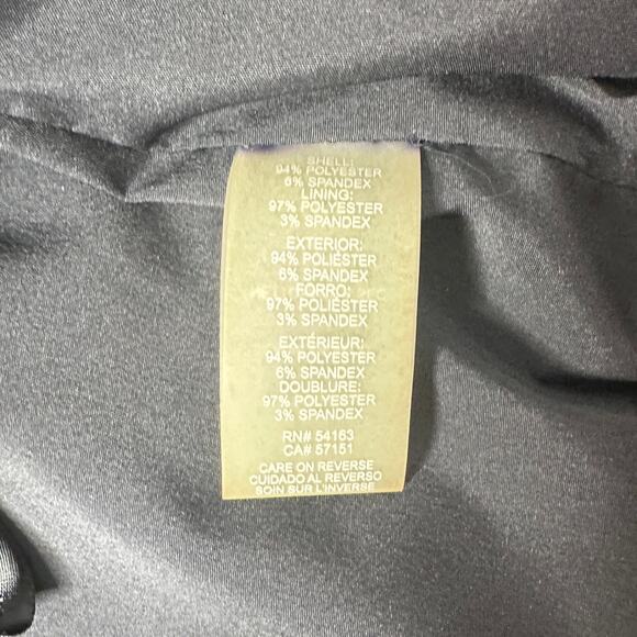 Tommy Hilfiger Black Pencil Skirt Size 14 Classic Preppy Office Career Workwear - Picture 7 of 8